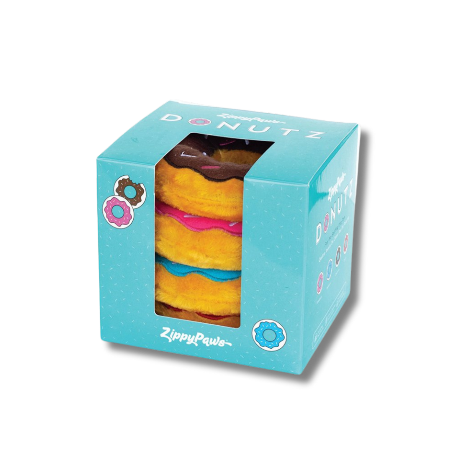 4 pack Donut Plush Pet Toy Online at Reggie and Friends