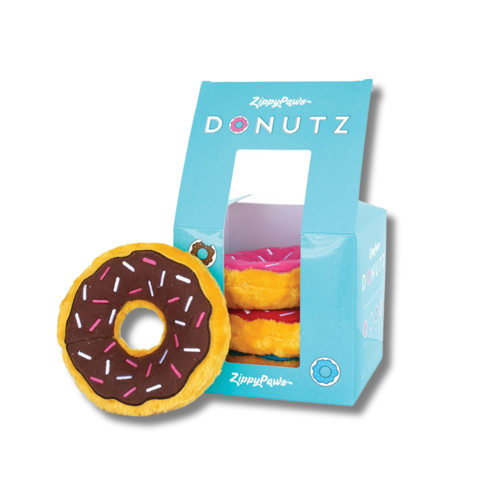 4pk Donut Plush Pet Toy Online at Reggie and Friends