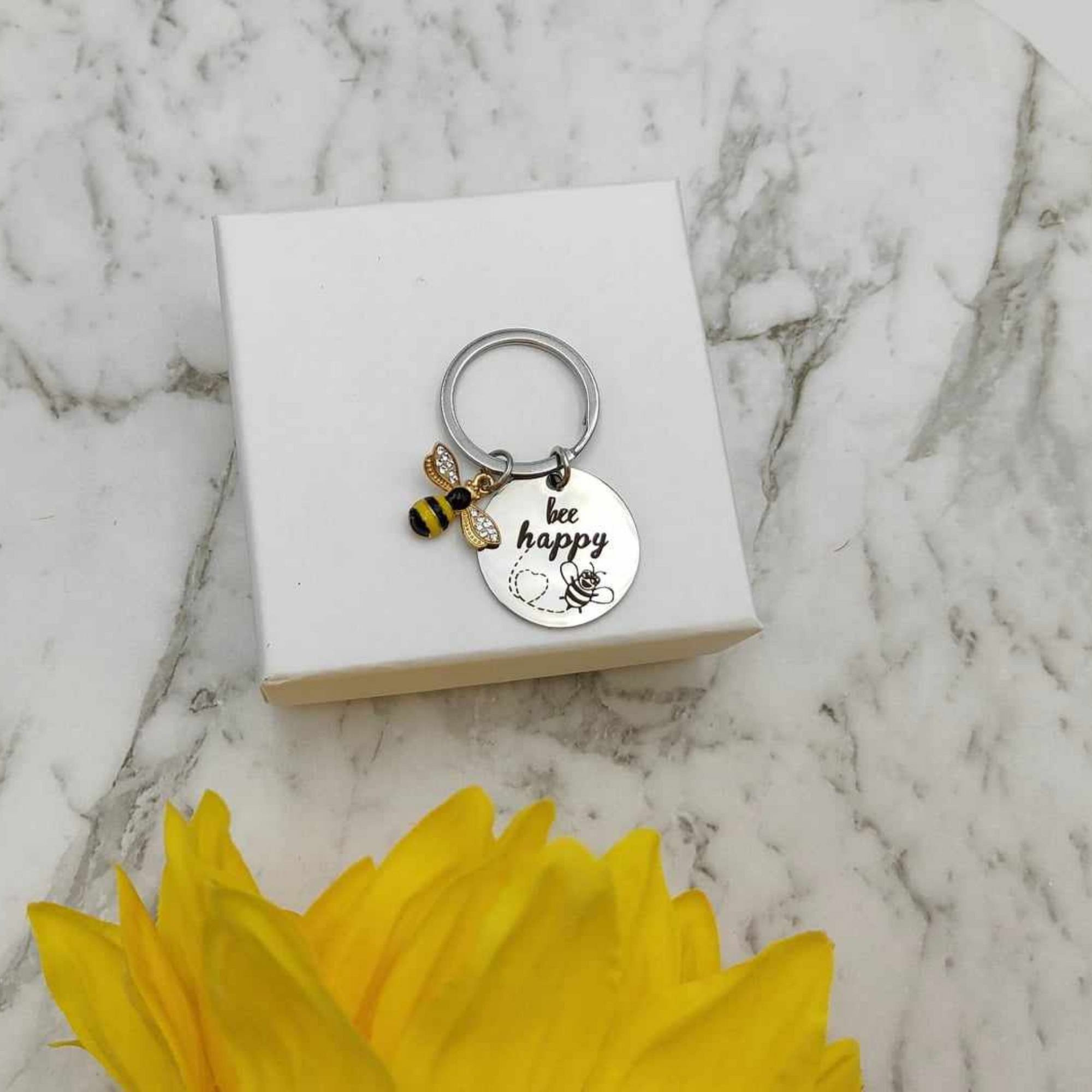 Bumble Bee Keyring at Reggie and Friends