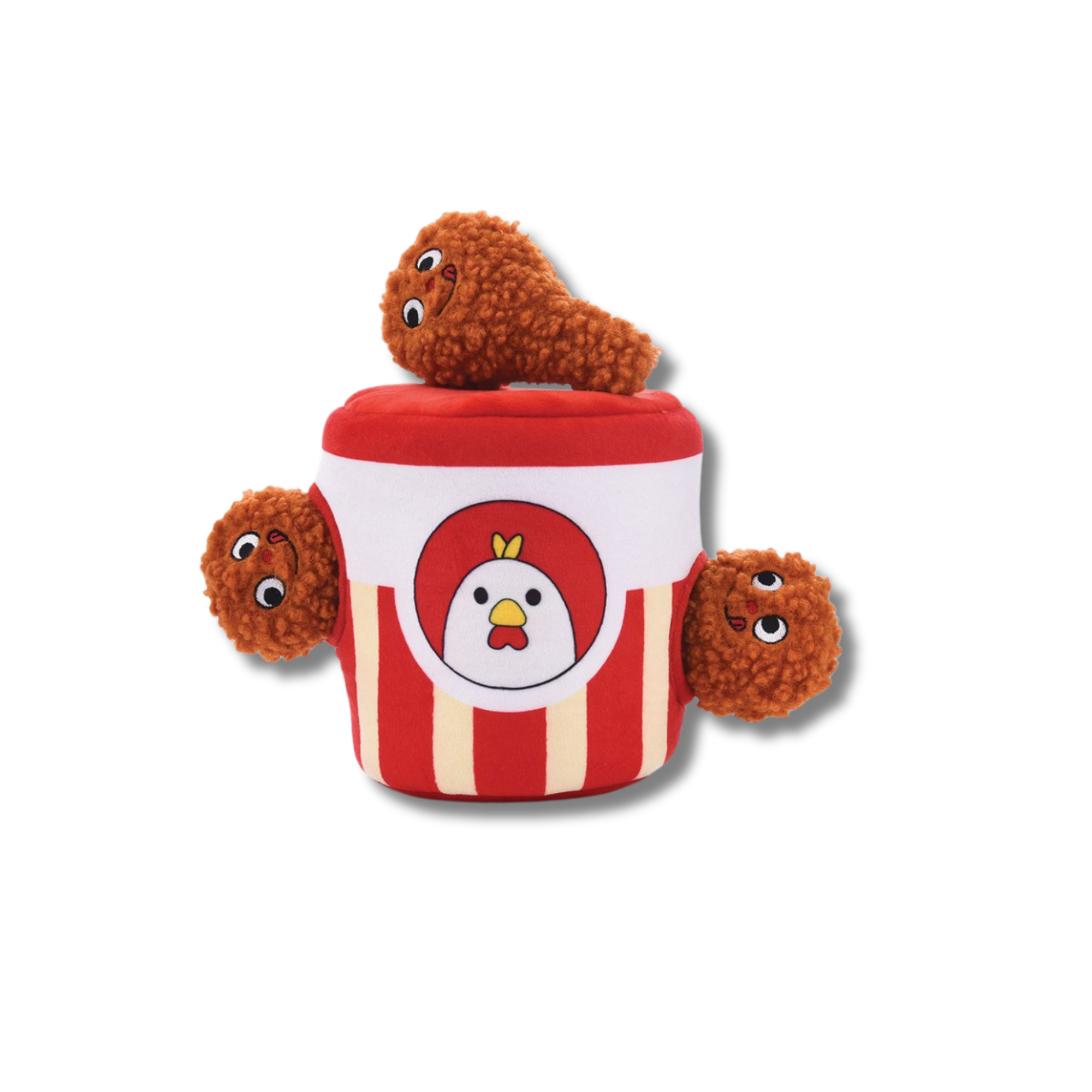 Fried chicken hidden pet plush toy - Reggie and Friends