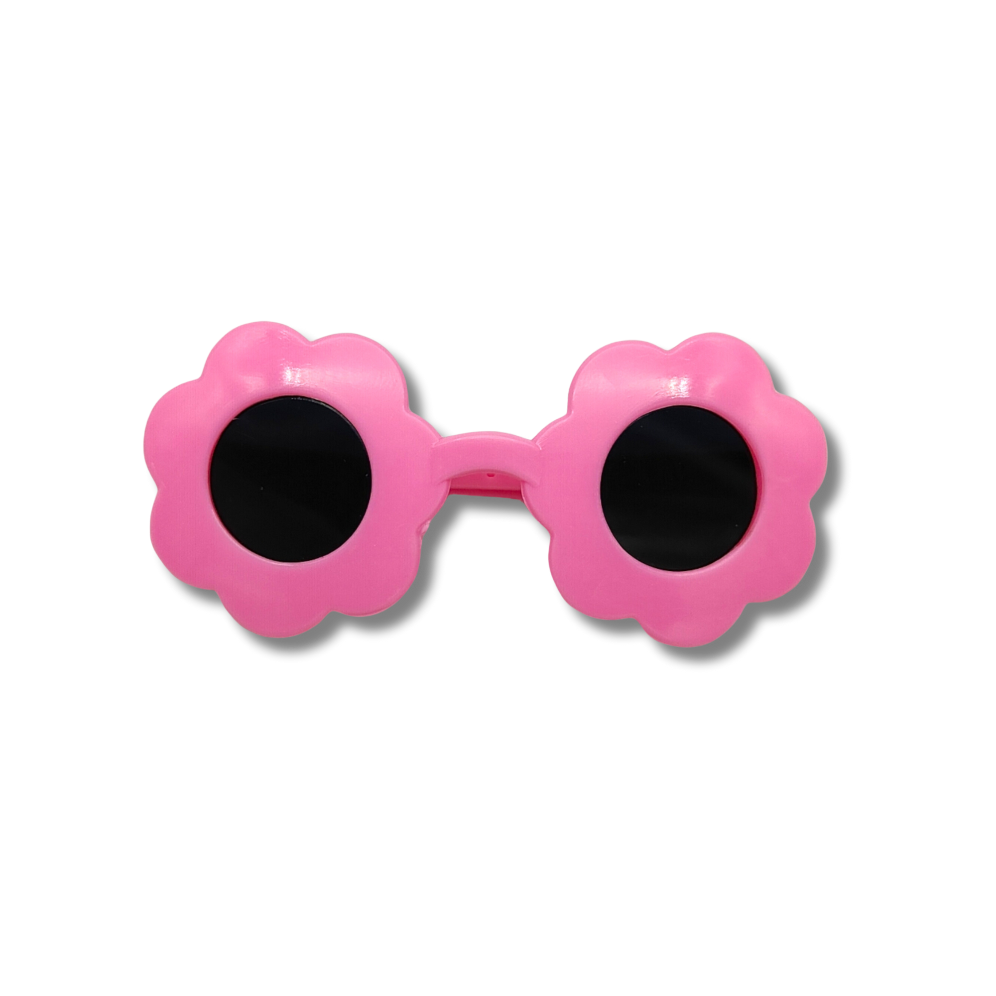 Pink Flower Shaped Pet Sunglasses - Reggie and Friends