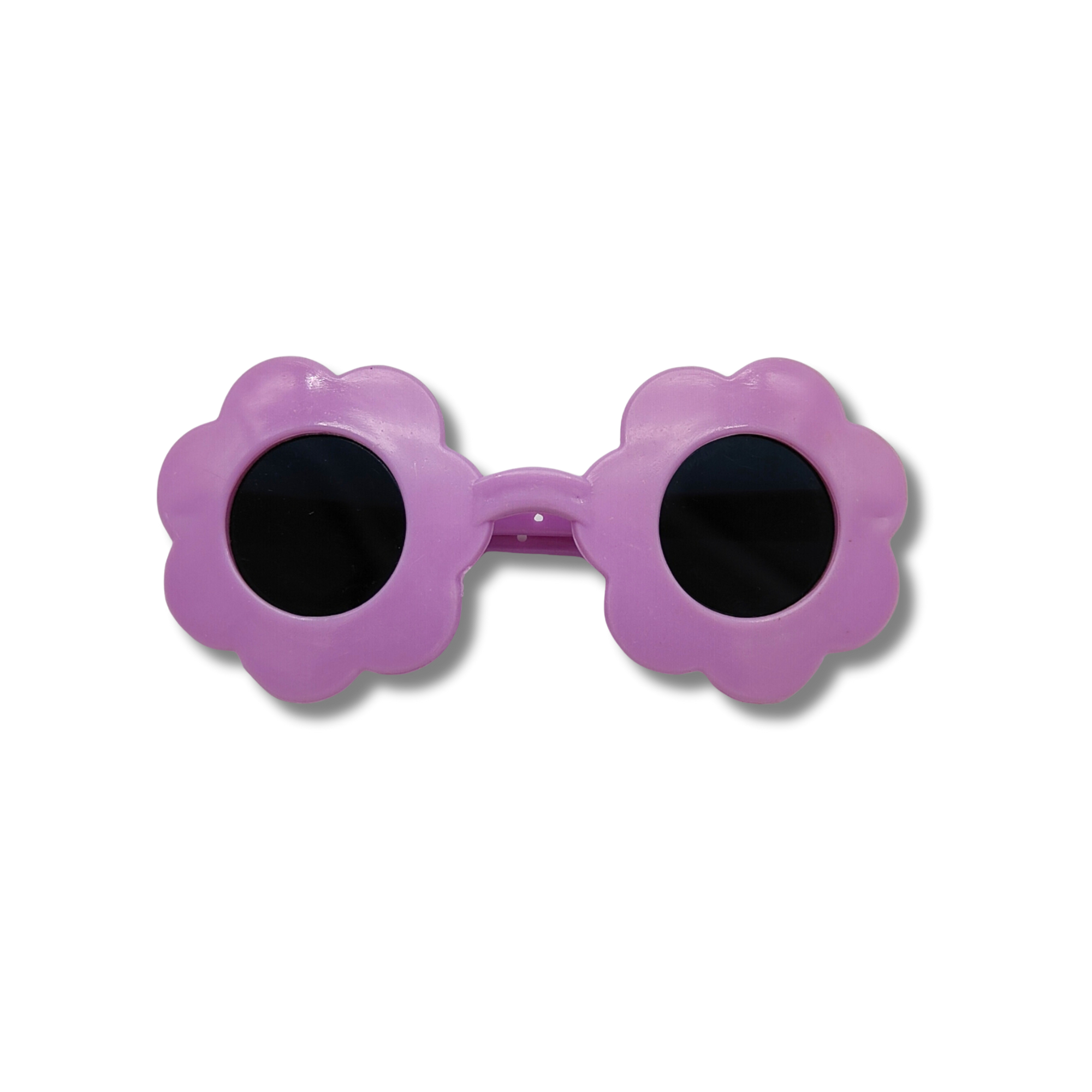 Purple Flower Shaped Pet Sunglasses - Reggie and Friends