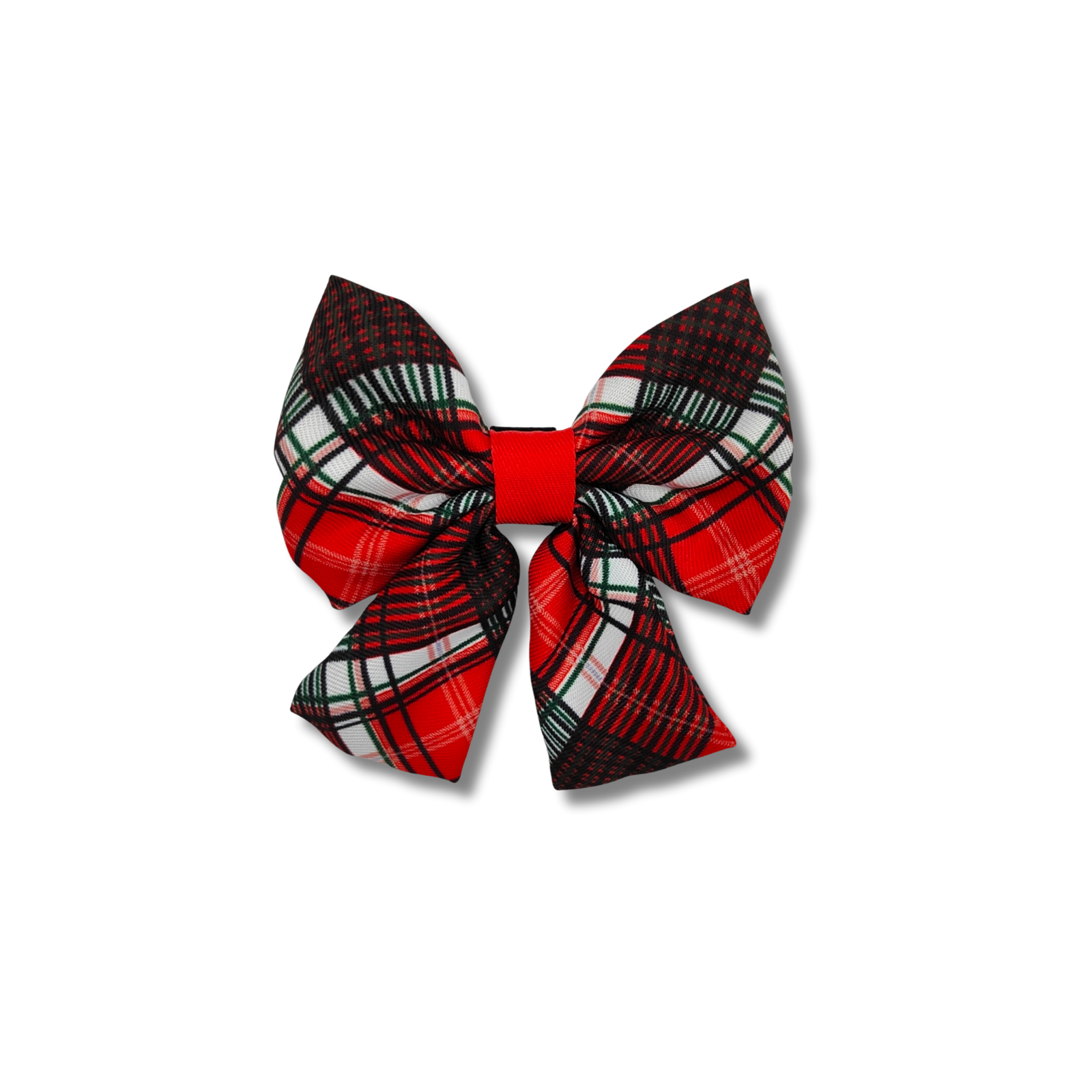 Red Tartan Pet Bow - Reggie and Friends